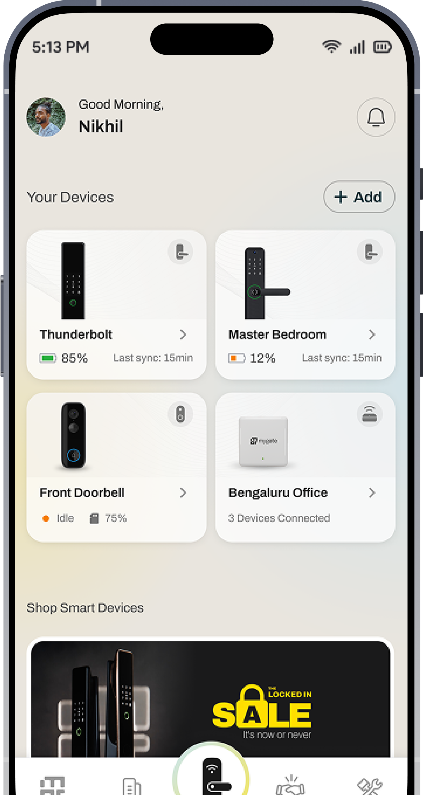 Smart Devices App
